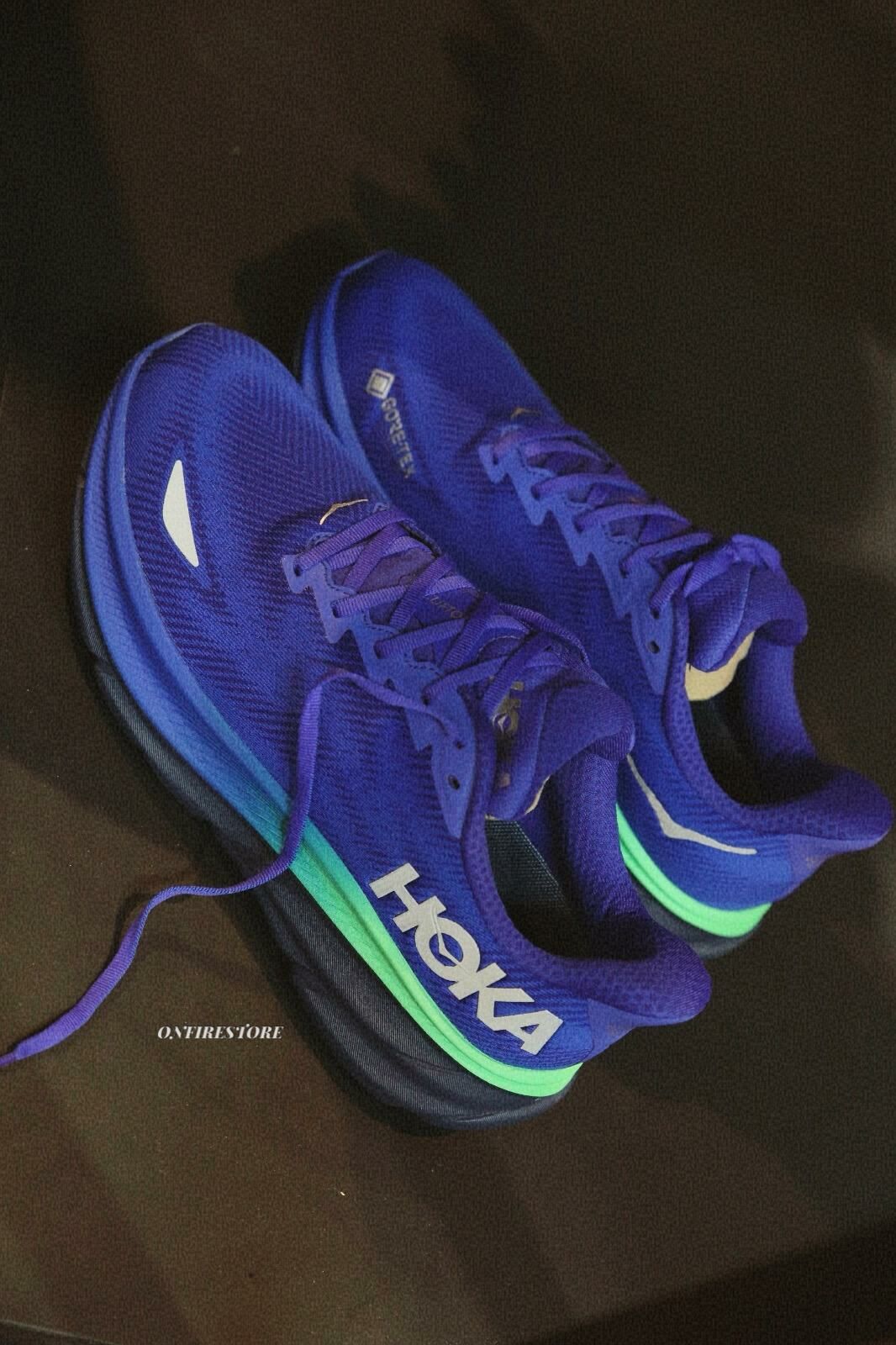{現貨} HOKA ONE ONE CLIFTON 9 GORE-TEX DAZZLING BLUE / EVENING SKY