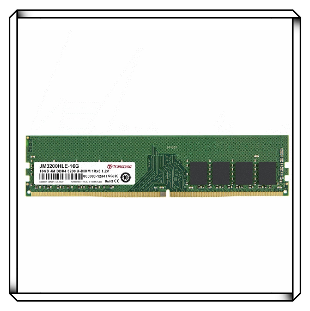 TRANSCEND 創見 DDR4 3200 16GB / 32GB PC RAM 桌上型記憶體 (JM3200HLE)