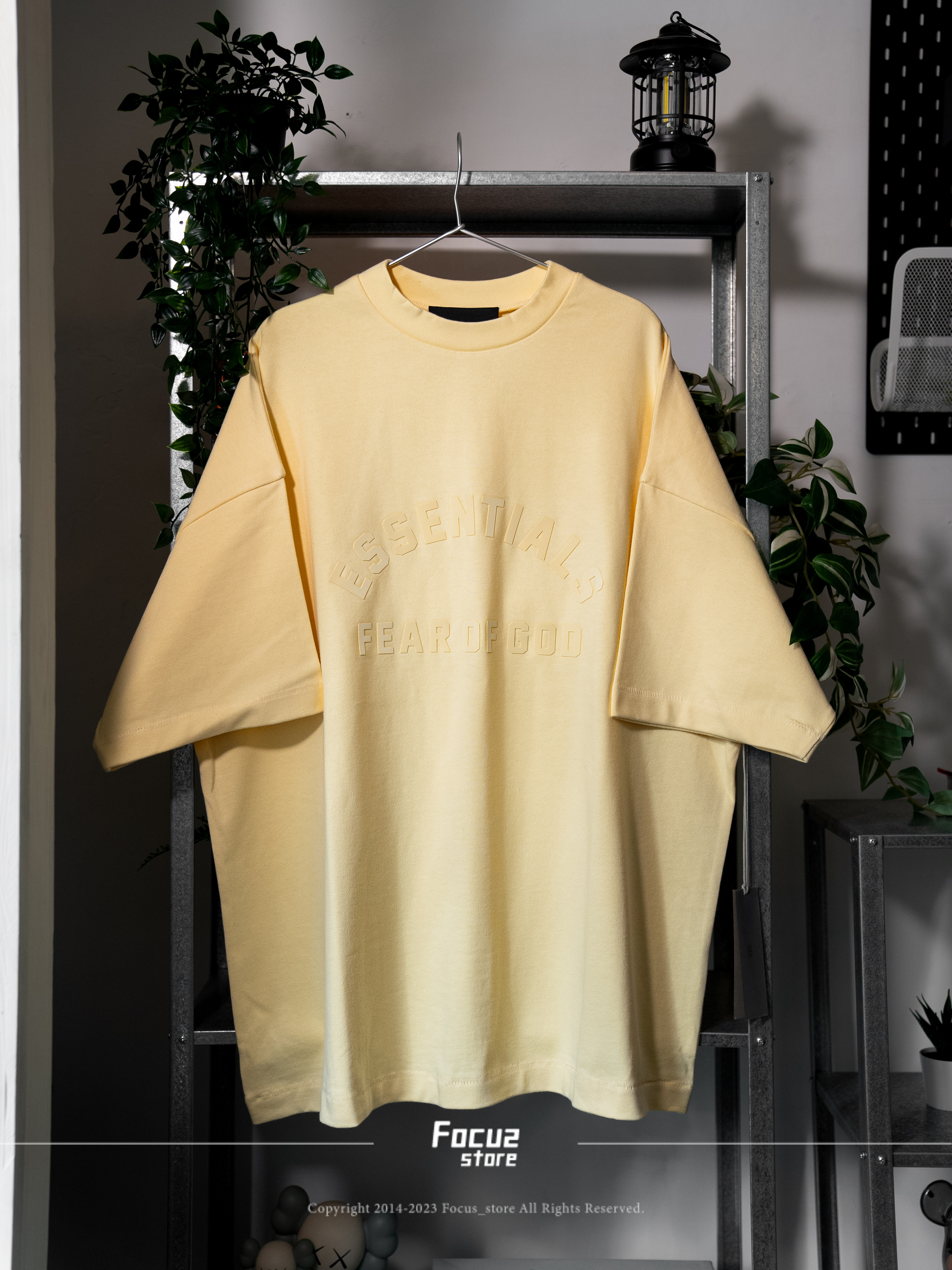 【Focus Store】現貨秒發 Essentials SS24 Crewneck T-Shirt "Garden Yellow" 春園黃 125SP242001F