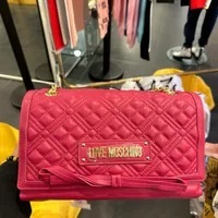 [S] LOVE MOSCHINO JC4019PP1FLA0604 BORSA QUILTED PU,FUXIA, 8058051679203 (SLM250)