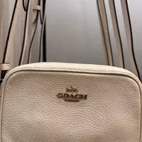 [S] COACH CQ875 LEATHER MINI JAMIE CAMERA BAG,IM/CHALK, 196395164516 (SCO652)