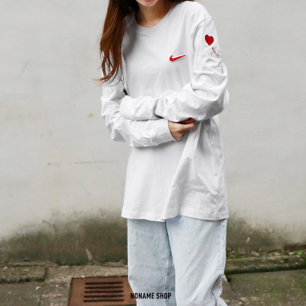NIKE NSW 情人節 限定 薄長袖 兩色 (男款)