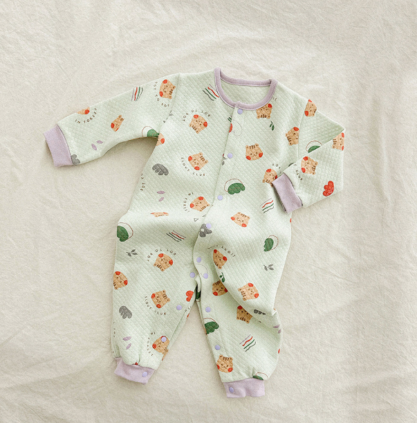 Dot to Dot 森林元素系列-絎縫棉連身服