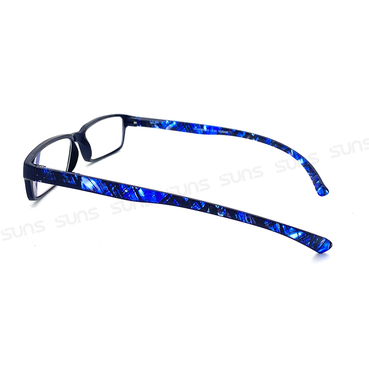 MIT抗紫外線濾藍光老花眼鏡-奢華寶石藍