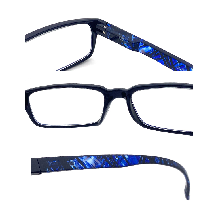 MIT抗紫外線濾藍光老花眼鏡-奢華寶石藍