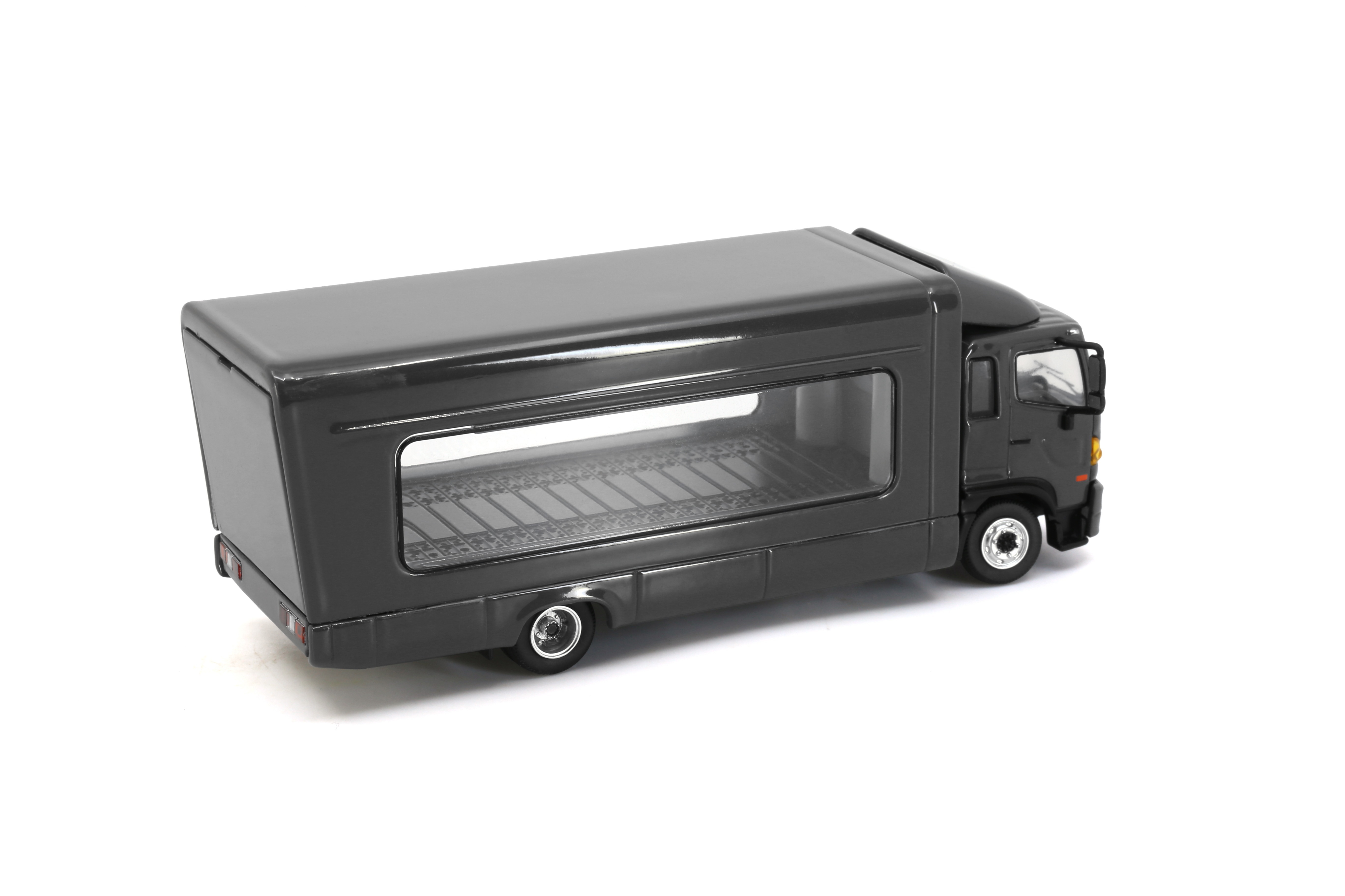 Tiny 城市 合金車仔 - 日野500 有蓋運輸車 (灰)