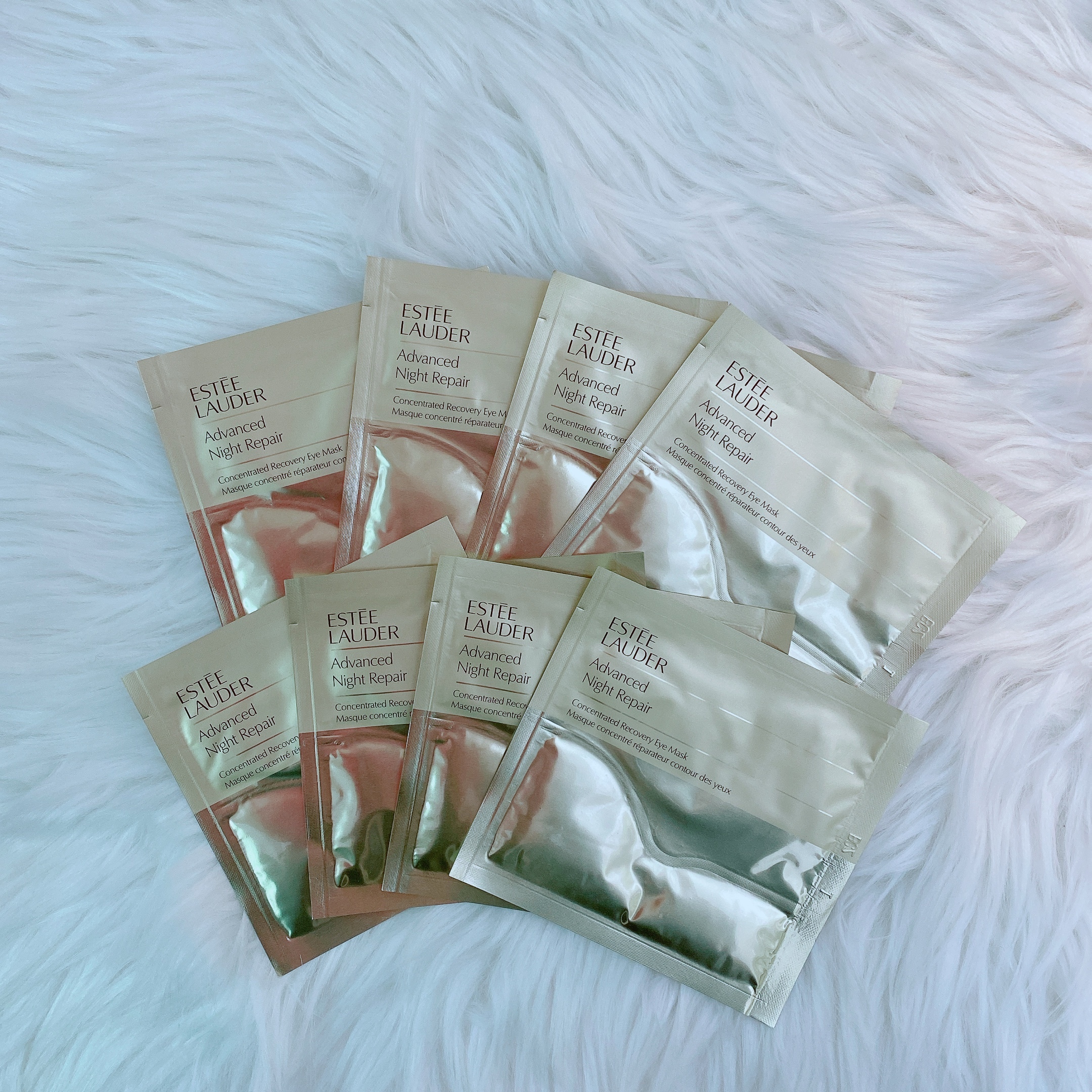 Estée Lauder 再生基因瞬亮修護眼膜 8pair 無盒sample