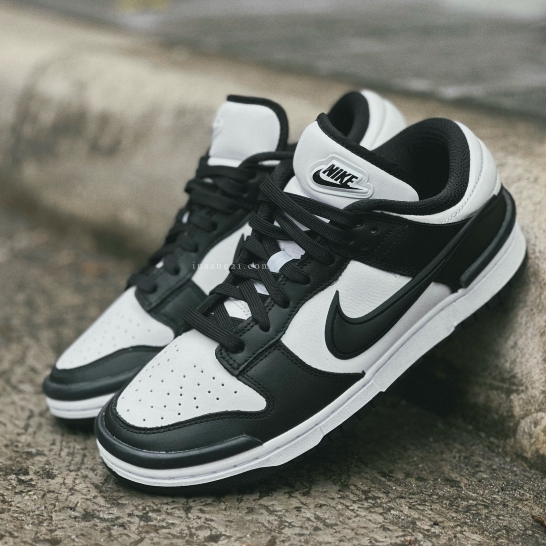NIKE DUNK LOW TWIST PANDA 小AMBUSH 熊貓 飛勾 男女 休閒鞋 耐吉 DZ2794-001