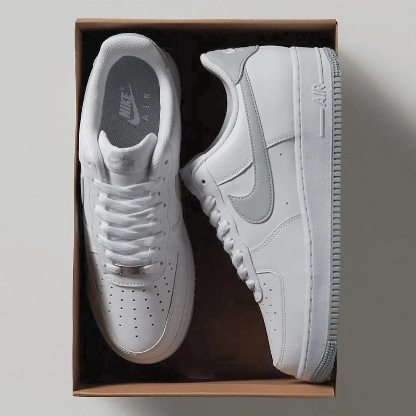 NIKE AIR FORCE 1 07 LOW 啞白灰FJ4146100