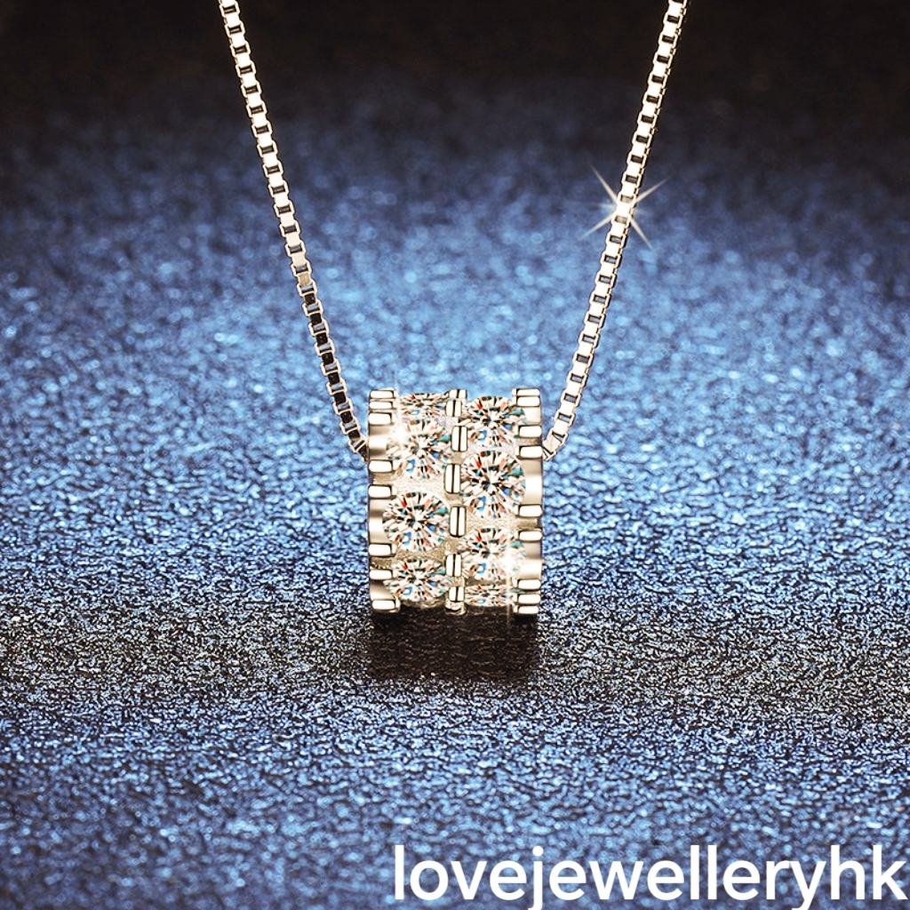 莫桑鑽滿圈鑽吊咀    P1.6C006