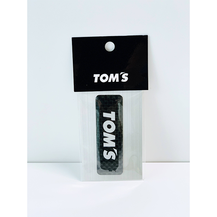 TOM'S Carbon Sticker 08233-TSP09