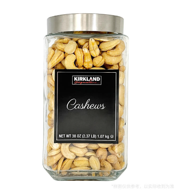 Kirkland Signature科克蘭鹽烤腰果(熟制堅果與籽類食品)