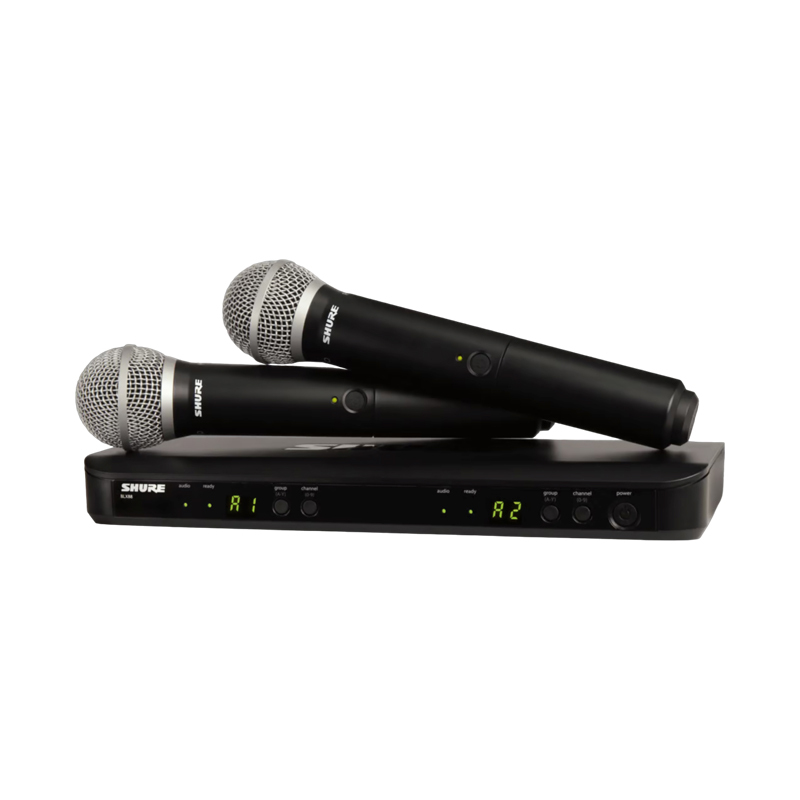 SHURE BLX288/PG58 無線麥克風系統