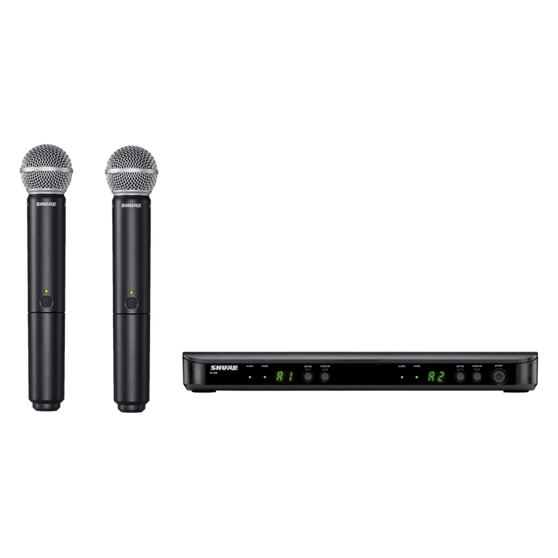 SHURE BLX288/SM58 無線麥克風系統