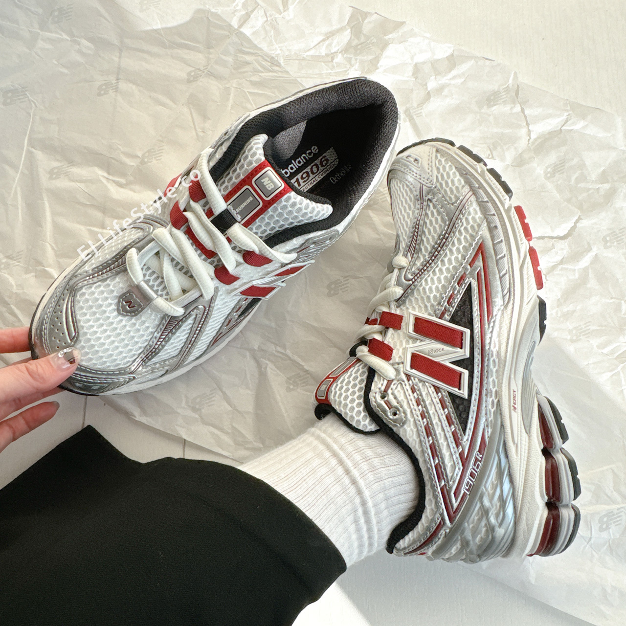 NEW BALANCE 1906R 銀紅 反光 男女鞋 M1906REA / 預購