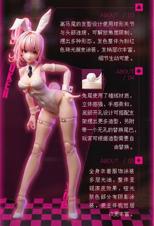 蝸之殼 1/12 兔女郎 艾琳 Bunny Girl Aileen 1/12 Action Figure