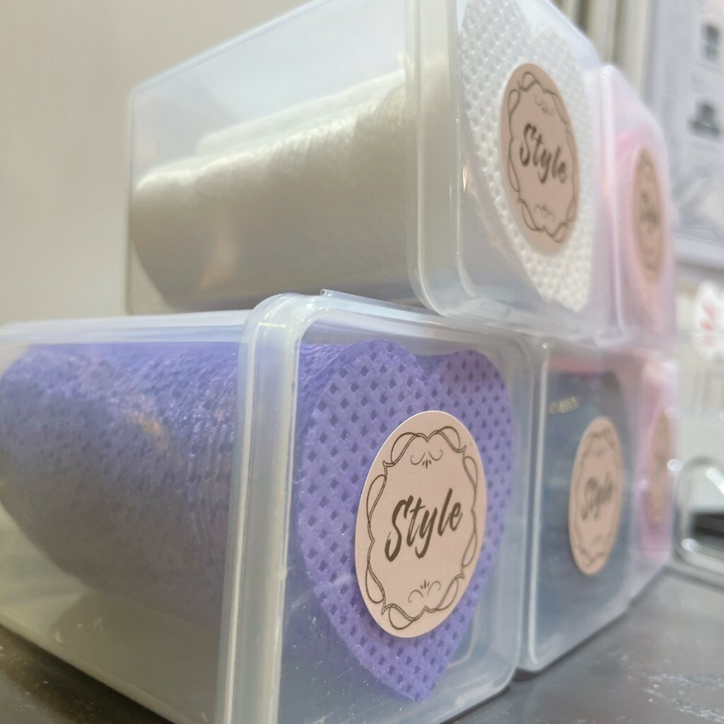 【新品上市】 不掉屑療癒愛心棉片（五色）