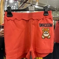 [S] MOSCHINO TEDDY BEAR SHORTS,RED, 211DA031904271211 (SM762)
