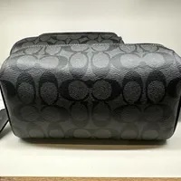 [S] COACH CJ674 AXEL CROSSBODY SIGNATURE,QB/CHARCOAL, 195031948565 (SCO660)