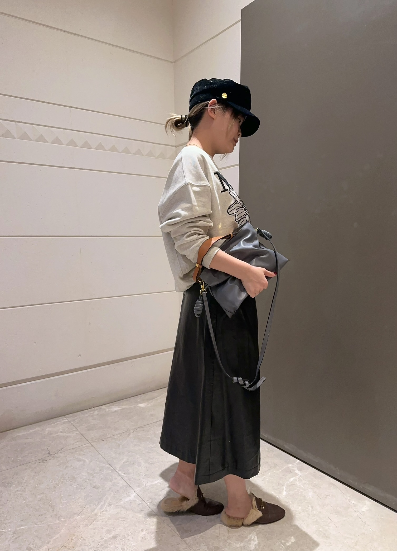 真皮福袋包(29cm/ 23cm)(多色)