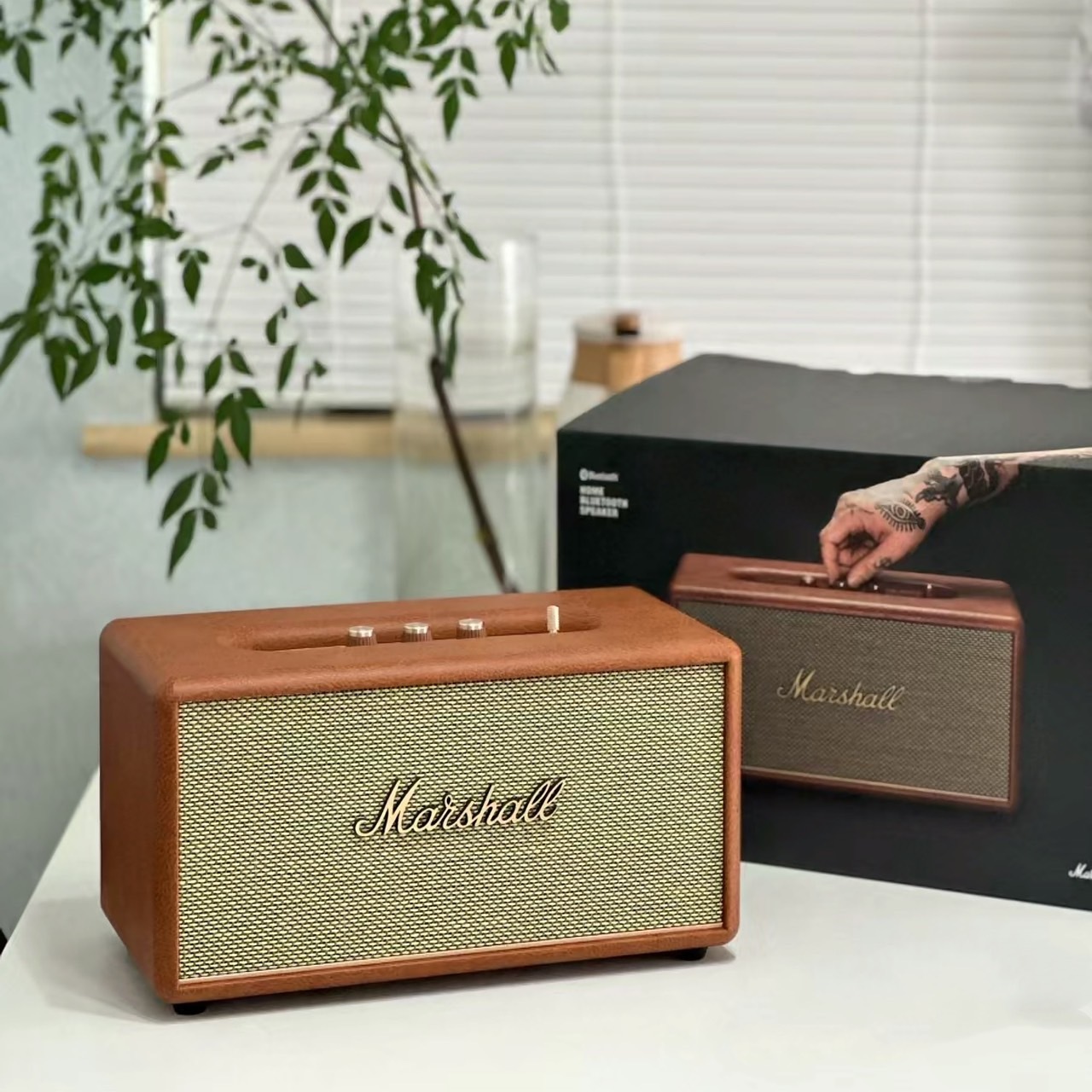 KTQ STORE ‧ Marshall STANMORE II Bluetooth  藍牙喇叭 棕色
