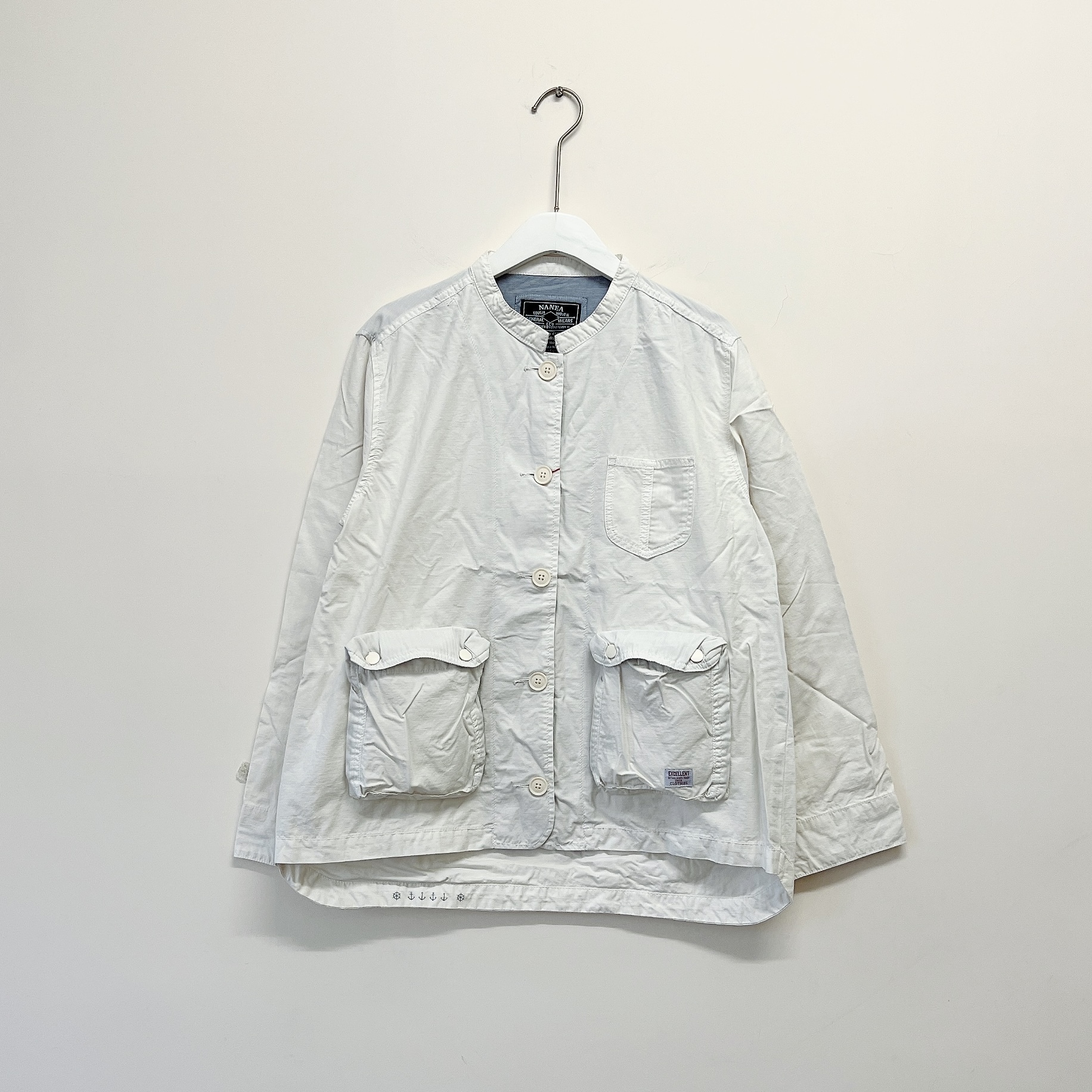 現貨 | 日系文青圓領外套 (兩色入)