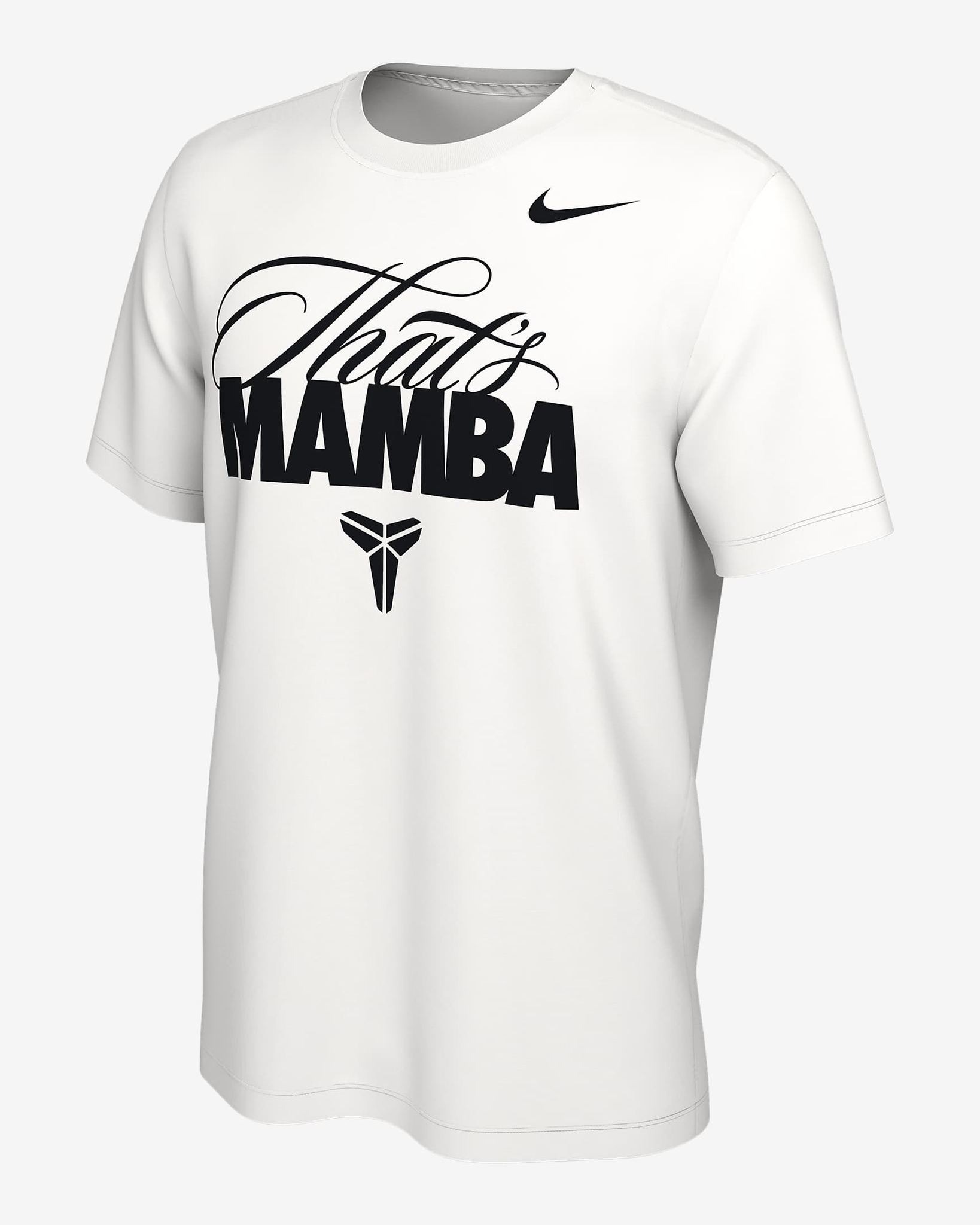 NBA短袖 Kobe Bryant Mamba 曼巴白短袖 Nike Tee 全新