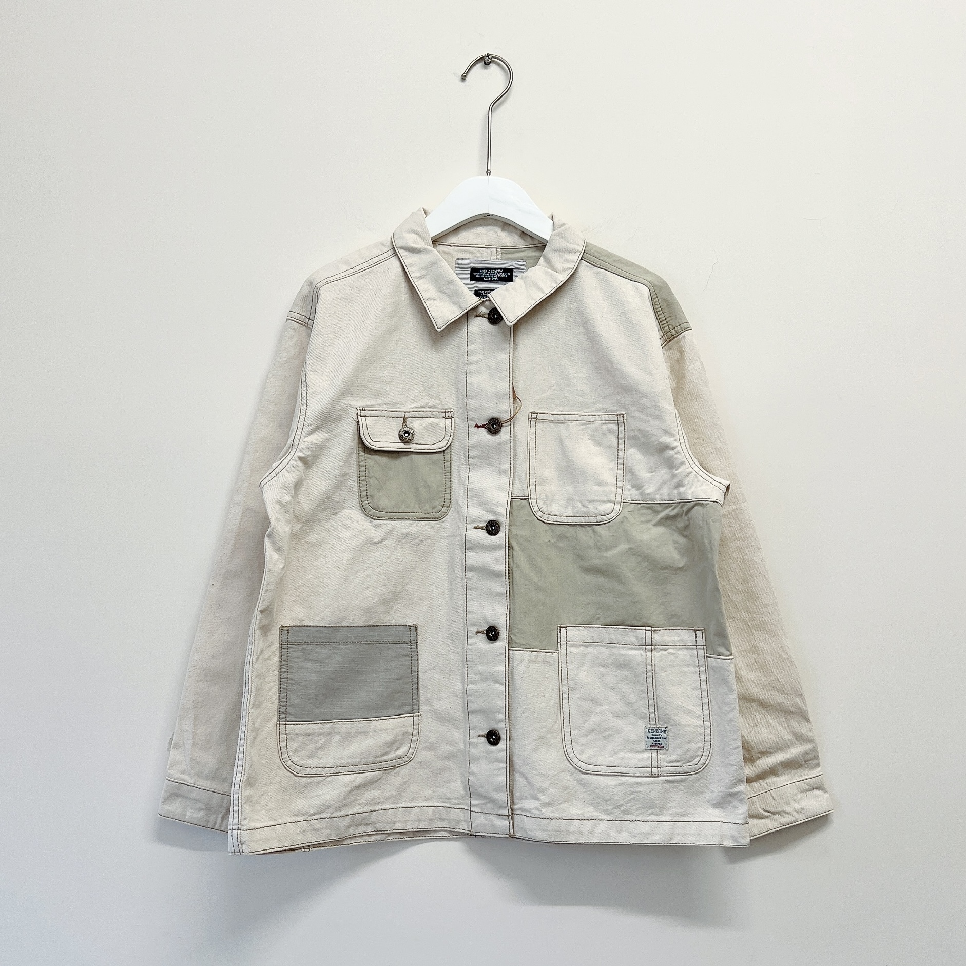 現貨 | 工裝拼布牛仔外套