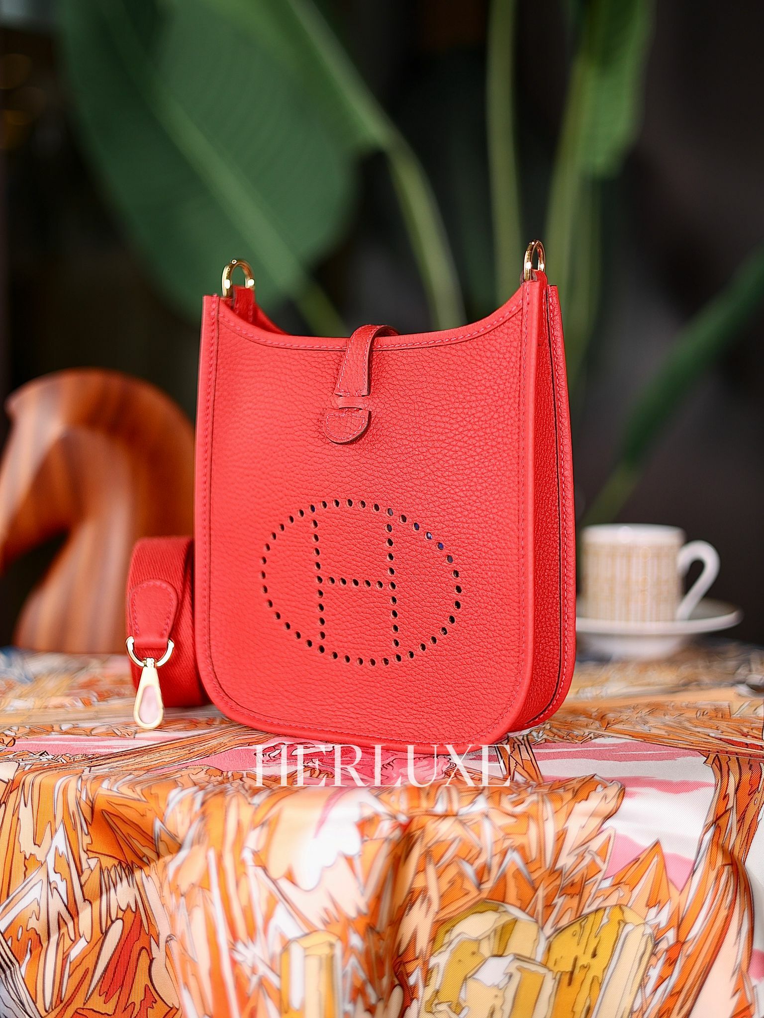 Evelyne Mini 5E Vermillon cc tc W (一代：肩帶長105cm）