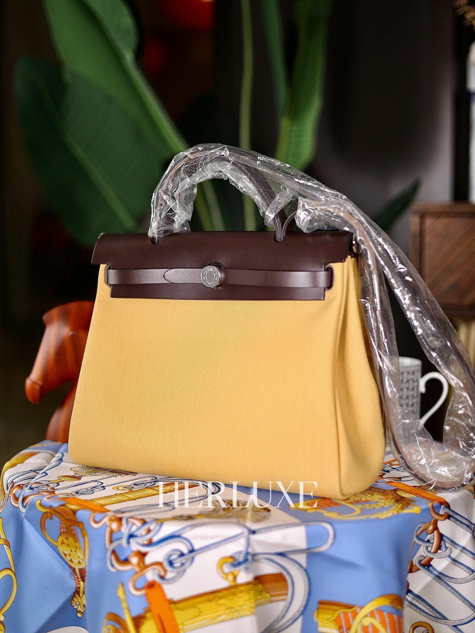 Herbag 31 paille /ebene /9U moutarde ck canvas B