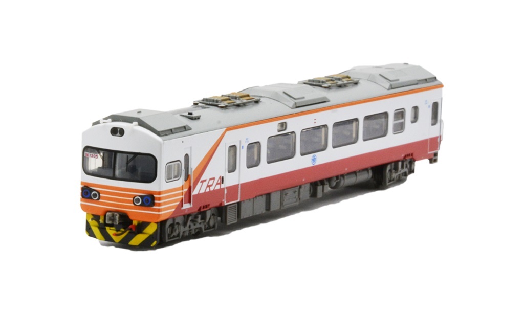 鐵支路 VM3007 N規 EMU1200 紅斑馬號 電車.9輛