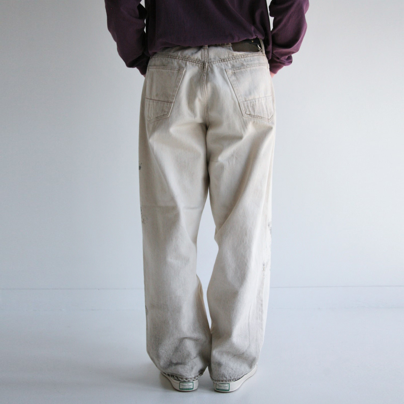 ANACHRONORM - Dirt Paint 80'S Wide 5P Pants