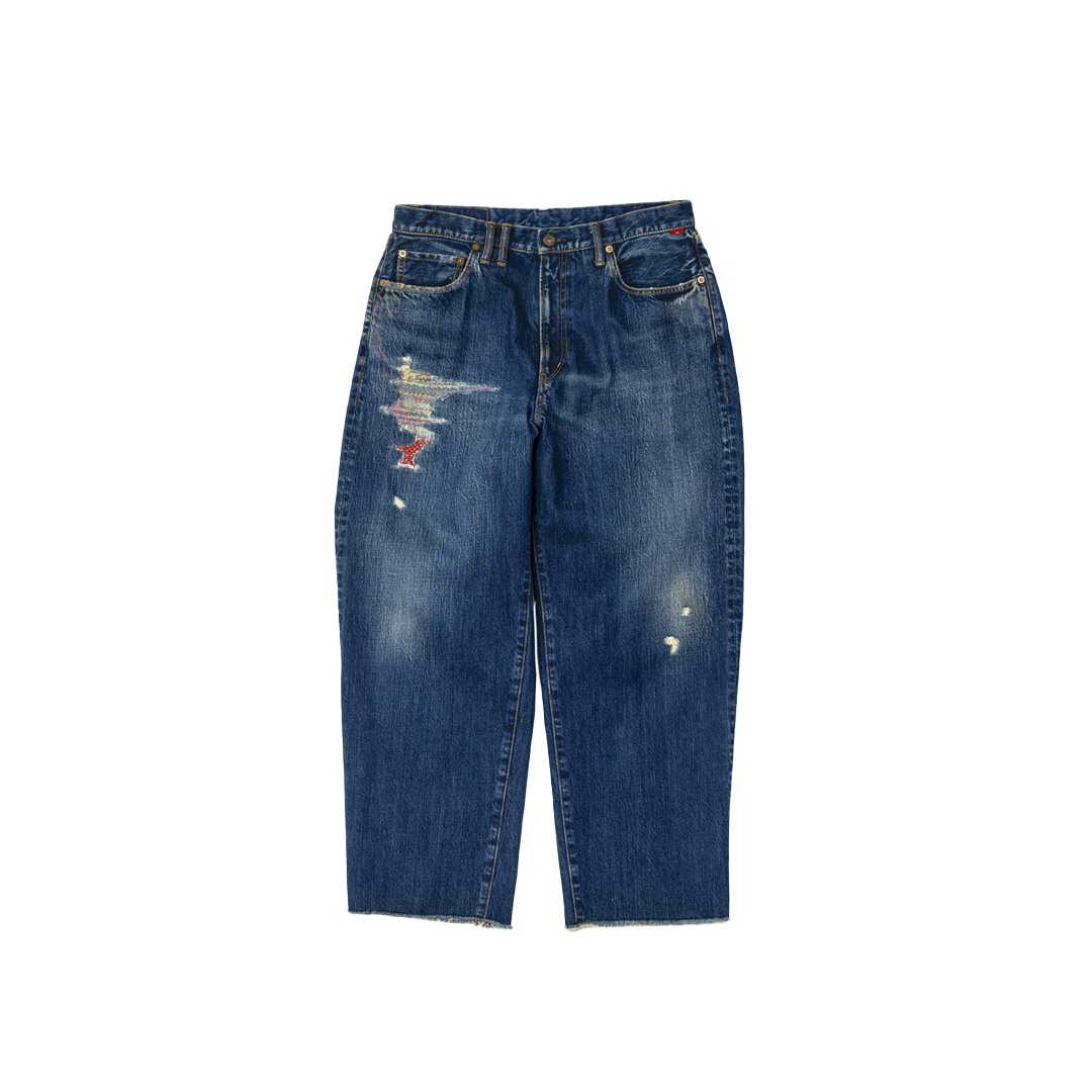 ANACHRONORM アナクロノーム 80's WIDE 5P PANTS ANACHRONORM / アナクロノーム]80's WIDE 5P PANTS デニムパンツ
