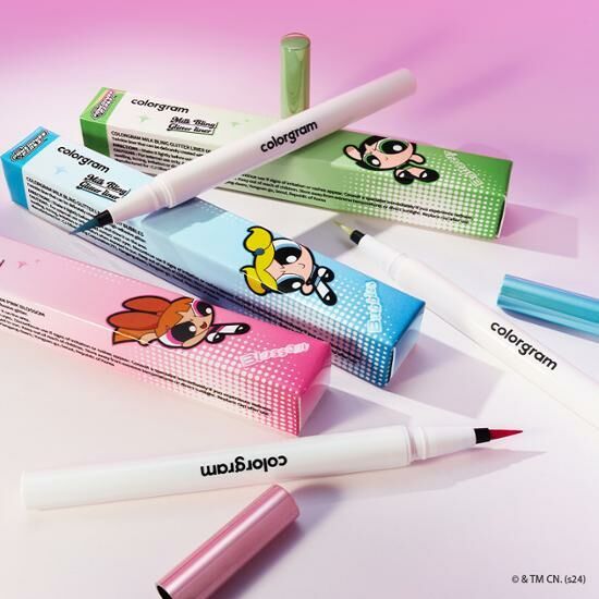 Colorgram x The Powerpuff Girls Milk Bling Glitter Liner