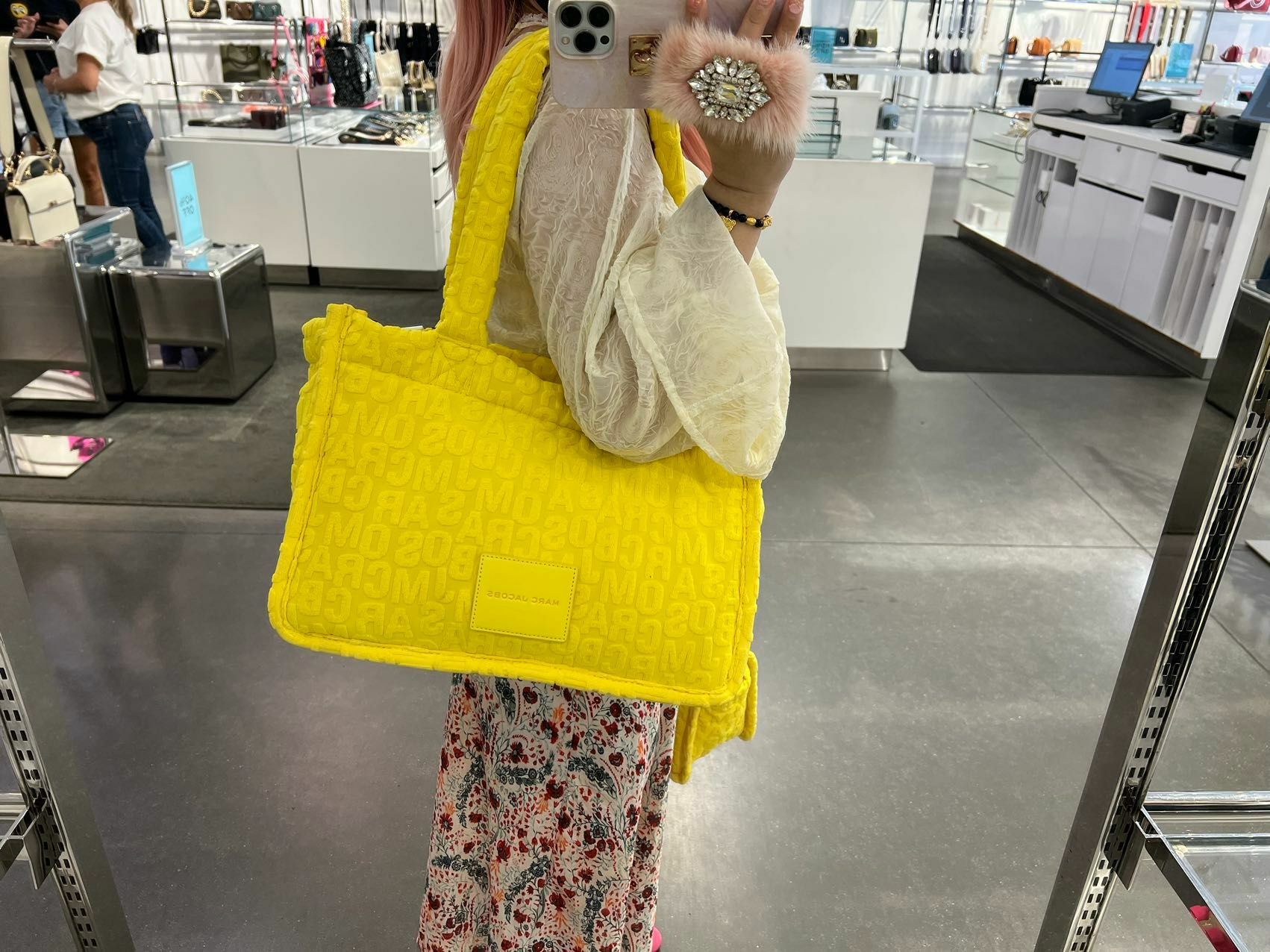 【預購】MARC JACOBS F013053 Tote Bag(黃色)