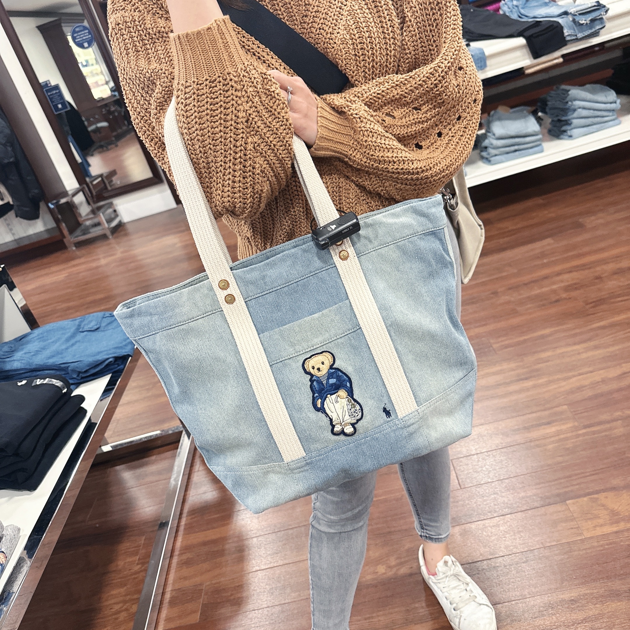 ［美國現貨］Ralph Lauren Bear Tote