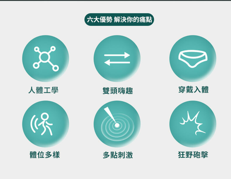 雙享炮｜雙頭仿真陽具