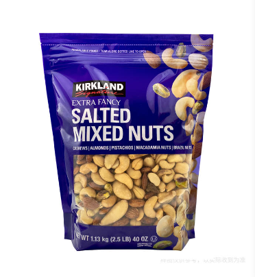 Kirkland signature科克蘭鹽味烘烤綜合堅果