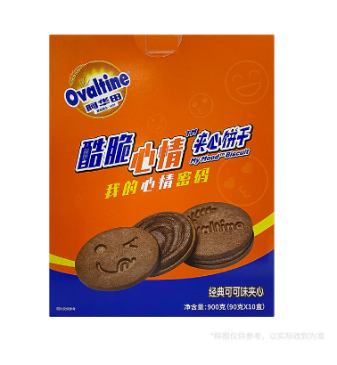 阿華田酷脆心情夾心餅乾