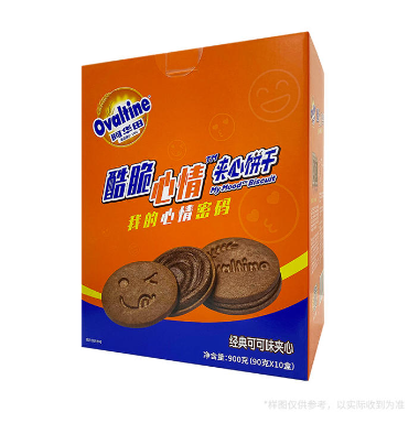 阿華田酷脆心情夾心餅乾