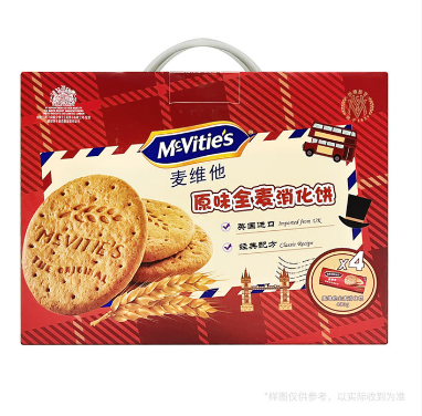 麥維他原味全麥消化餅