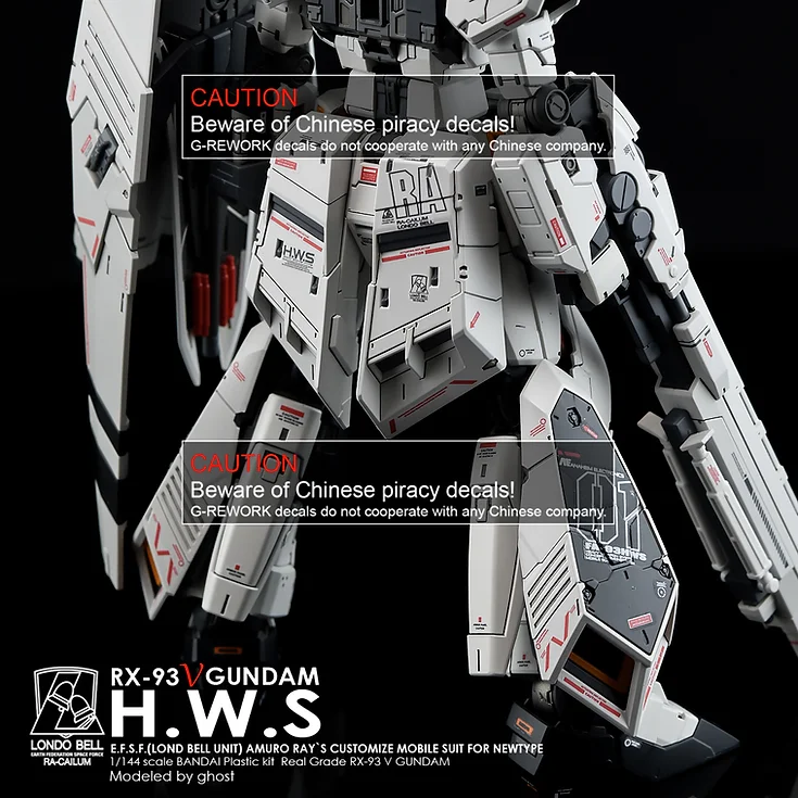 RG] RX-93 Nu GUNDAM H.W.S