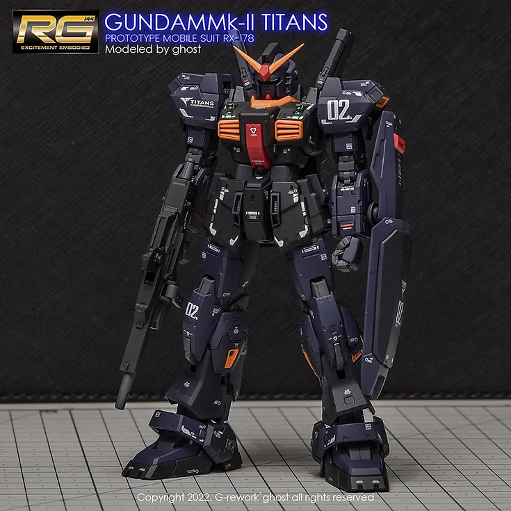 ★RG RX-178 Mk-II ２個 【未組立】 1/144 RG RX-178 Gundam Mk-II Titans – Midwest Hobby and Craft