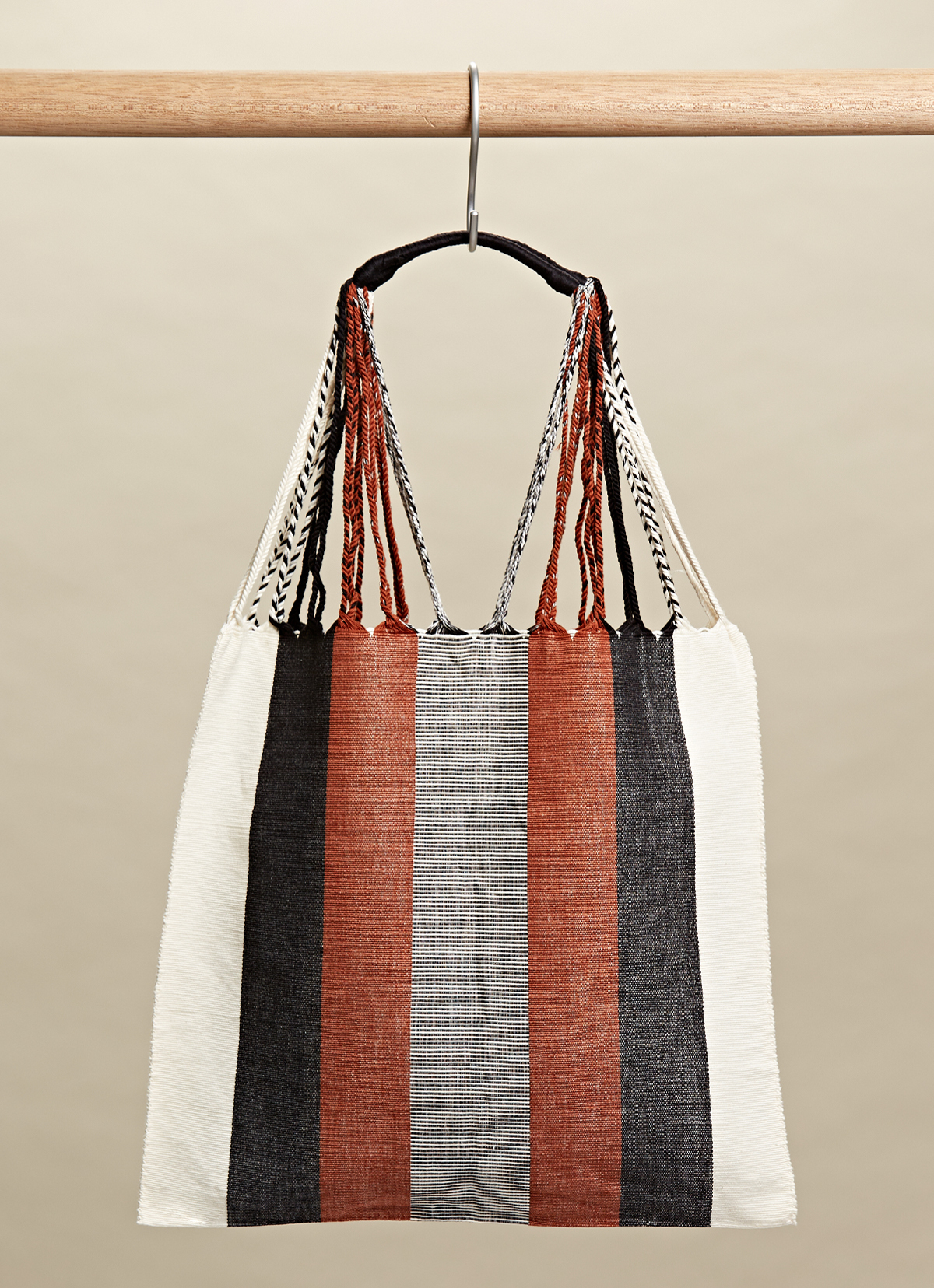 墨西哥腰機技藝手工腰織吊床包-2294WB-41X39cm-1007