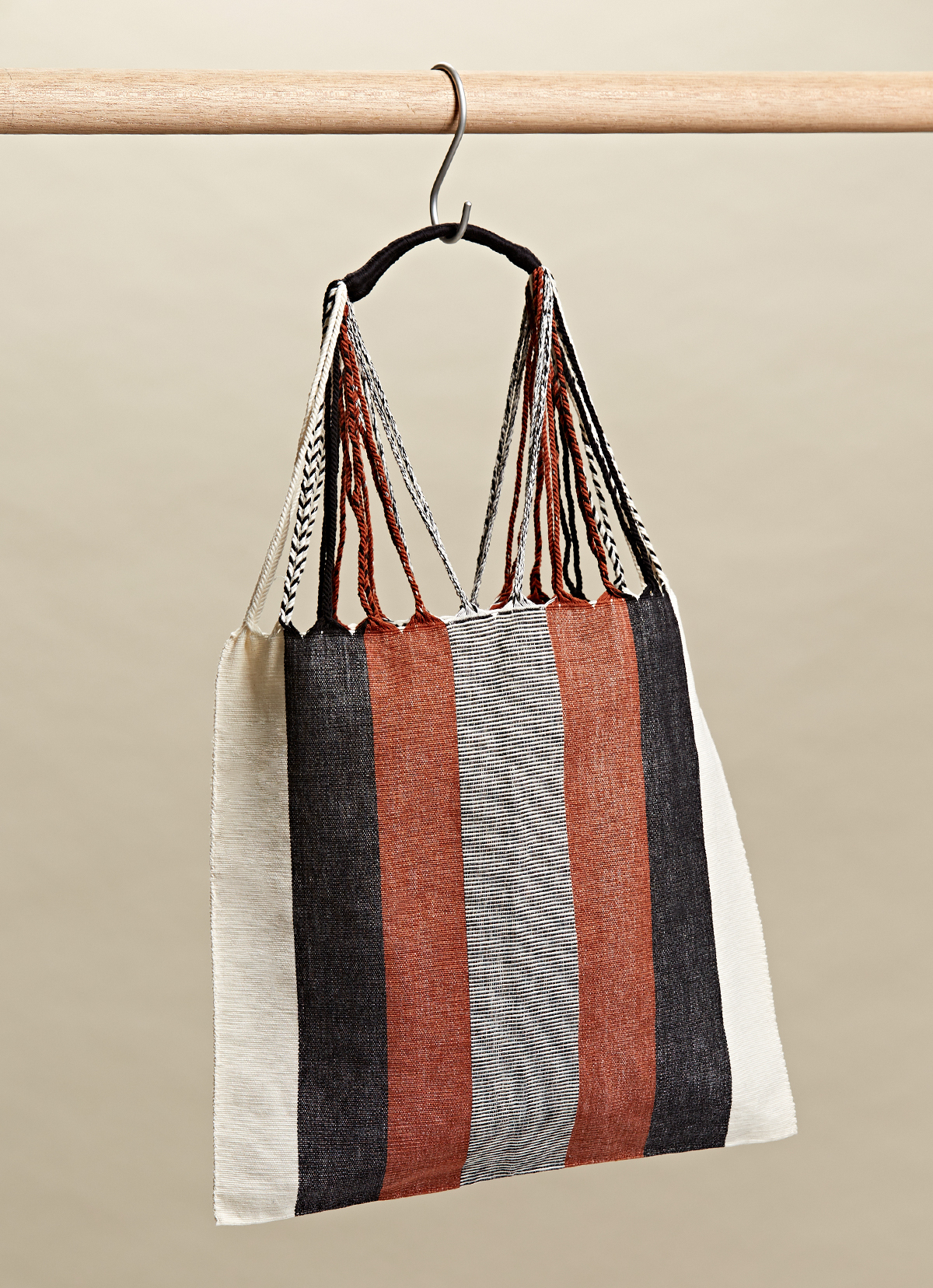 墨西哥腰機技藝手工腰織吊床包-2294WB-41X39cm-1007