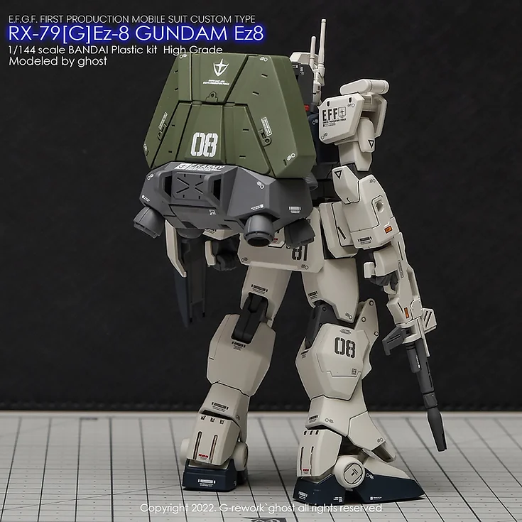 [HG] 08TEAM RX-79[G]Ez-8 GUNDAM