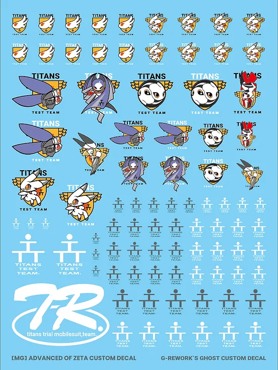 [MG] A.O.Z CUSTOM MARK DECAL