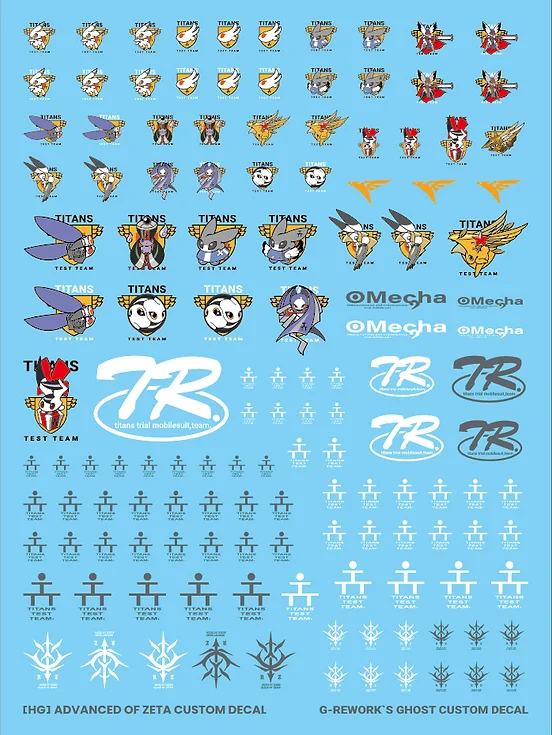 [HG] A.O.Z. CUSTOM MARK DECAL