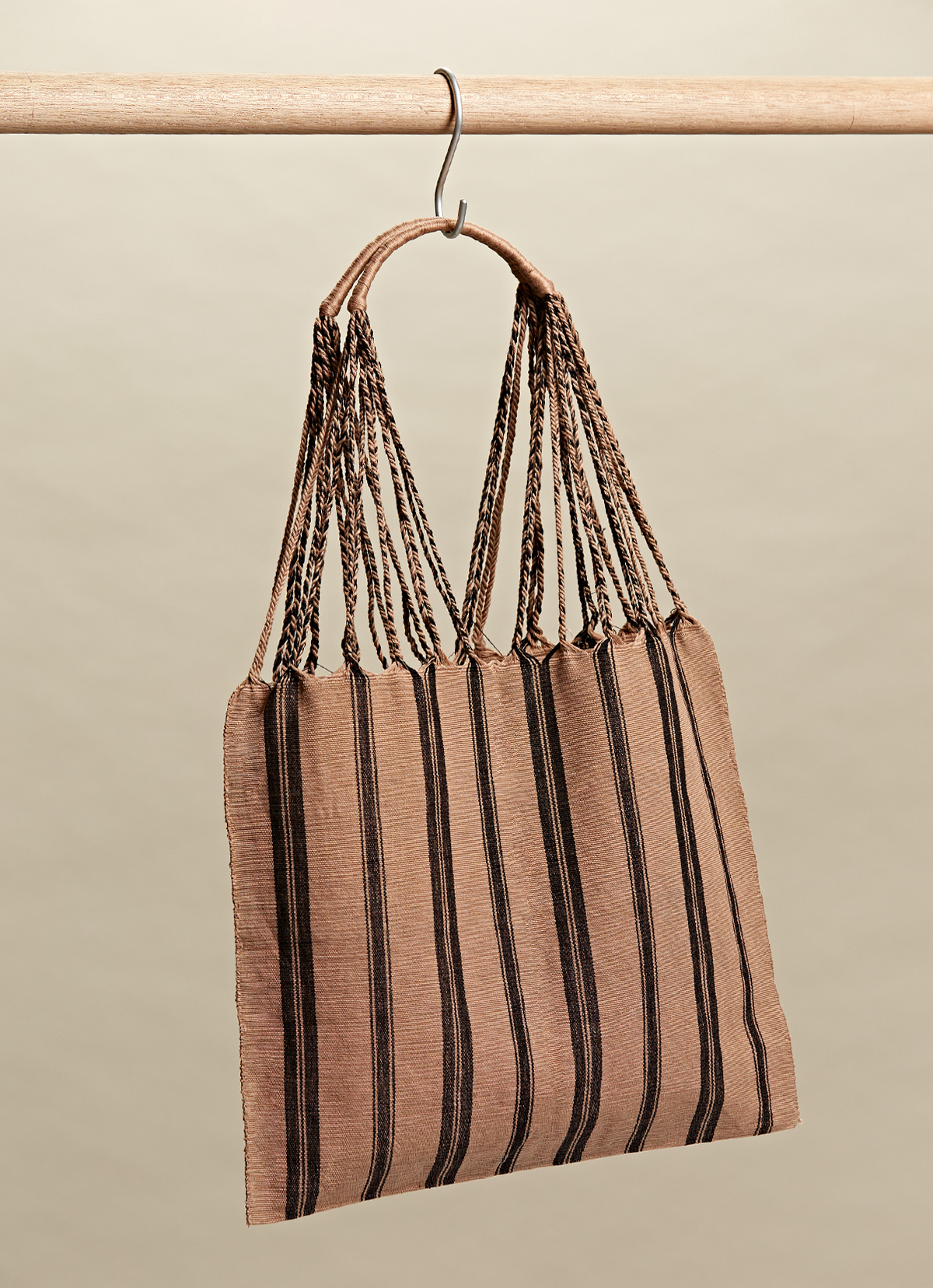 墨西哥腰機技藝手工腰織吊床包-2294WB-41X39cm-1098