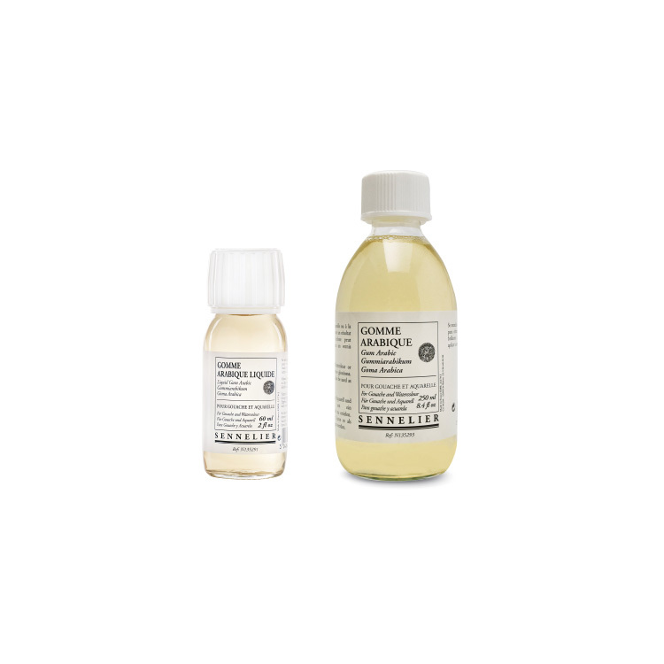 法國 SENNELIER 申內利爾 液體阿拉伯膠 60ml 250ml